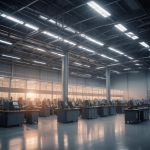 Светодиодные промышленные светильники для складов и производств: типы, характеристики и особенности эксплуатации